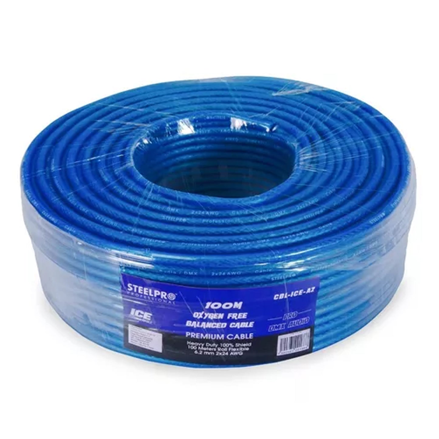 Cable Xlr 100m Balanceado Profesional Macho-hembra Steelpro